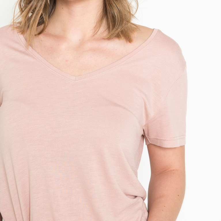 Viskostopp V-neck "Inga" Viskostopp V-neck "Inga"